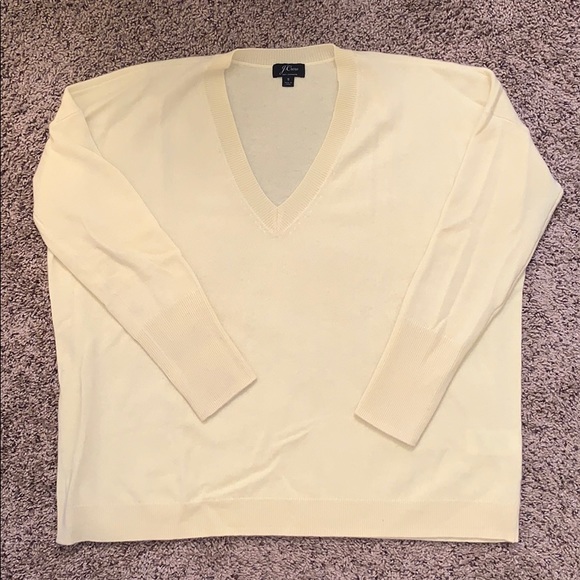 J.Crew Cashmere Boyfriend Sweater - Picture 2 of 5